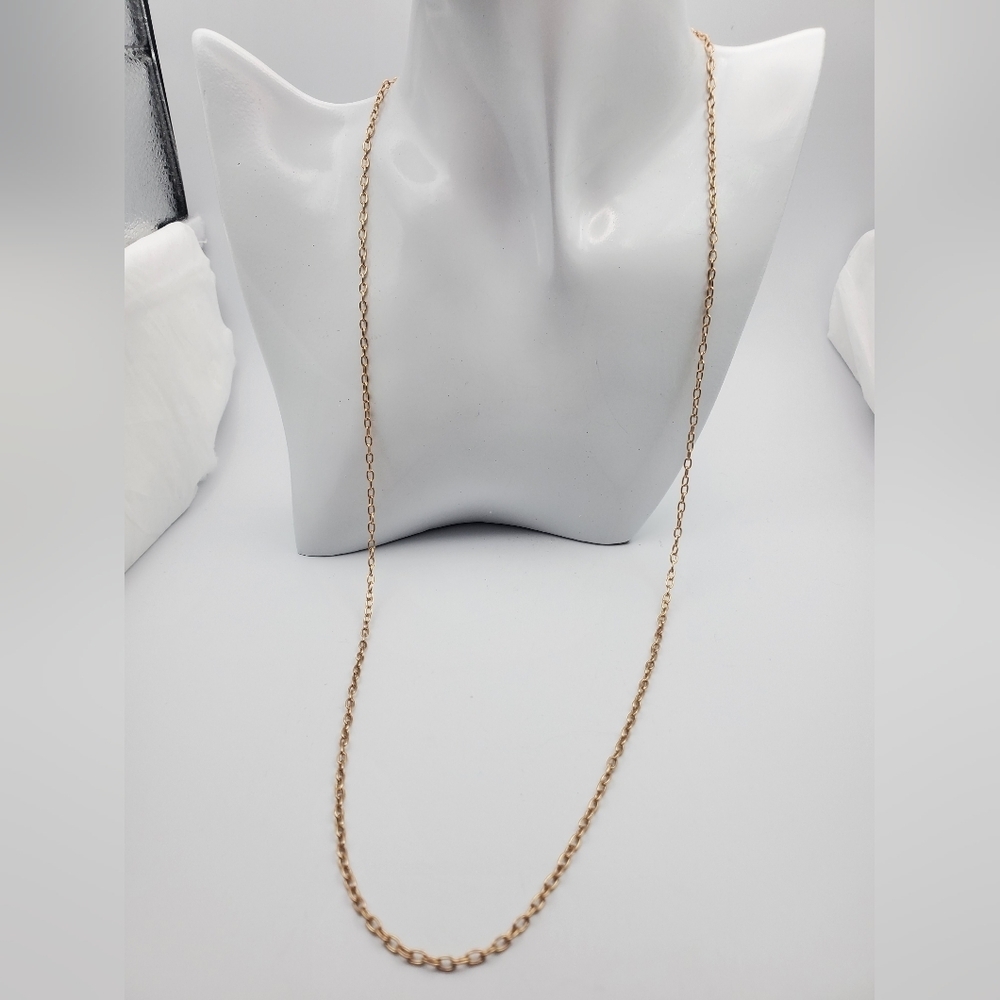 Heavenly gold tone lace necklace N1430